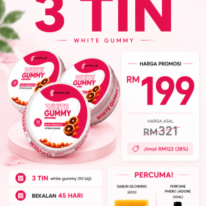 Gummy White : Pakej 3