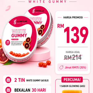Gummy White : Pakej 2